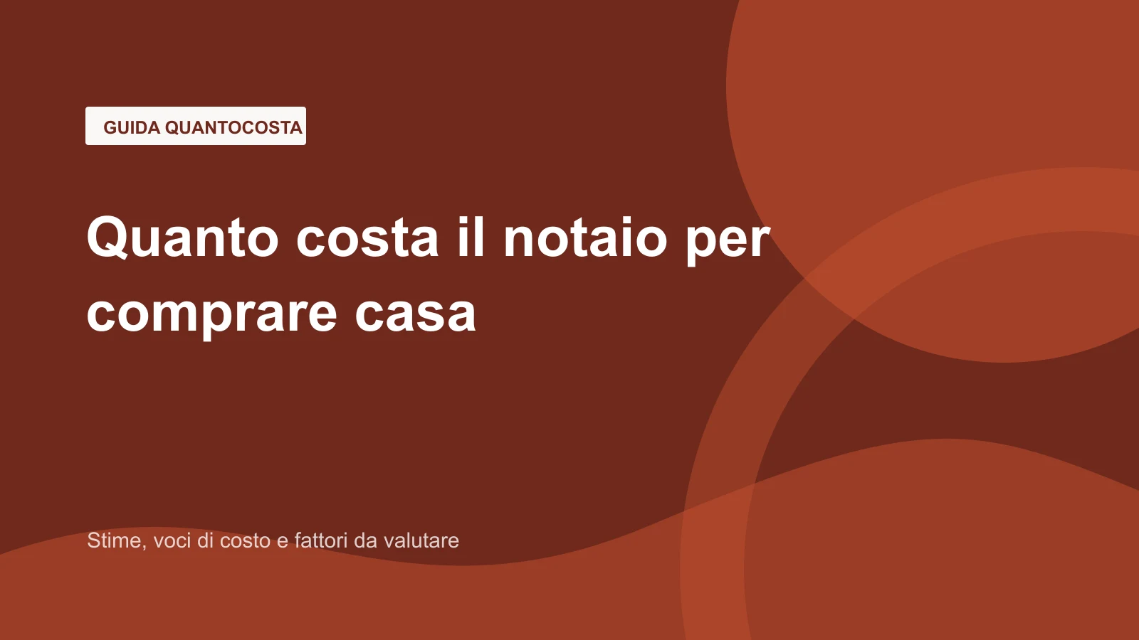 Immagine editoriale per quanto costa il notaio per comprare casa?